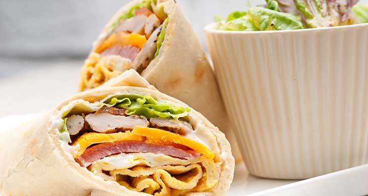 Roasted Chicken Rolls with Cheese