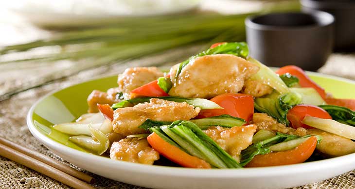 Chicken Salad with Arugula & White Beans