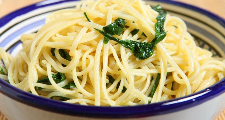 Linguine with Lemon and Pecorino Cheese