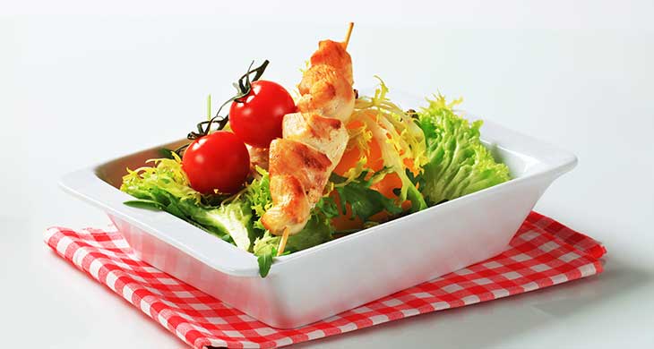 Lamb Kofta and Herb Salad