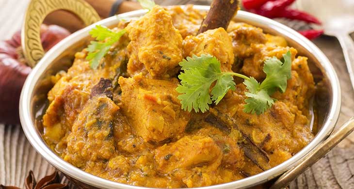 Balti Chicken Pieces with Cumin and Coriander