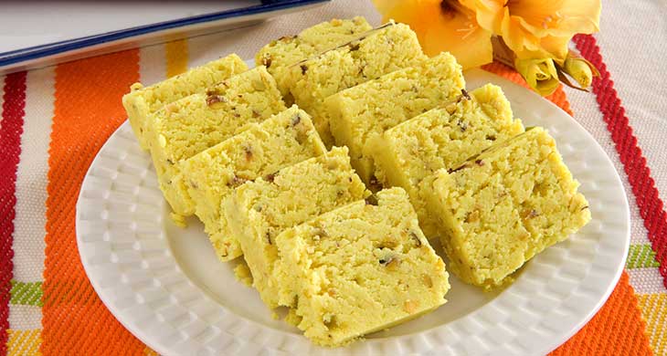 Pineapple Burfi