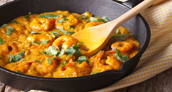 Balti Prawns