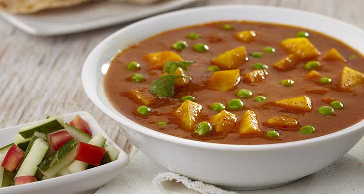 Potatoes in Red Sauce