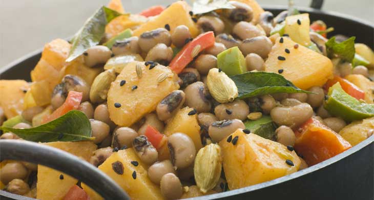 Spiced Mixed Vegetables