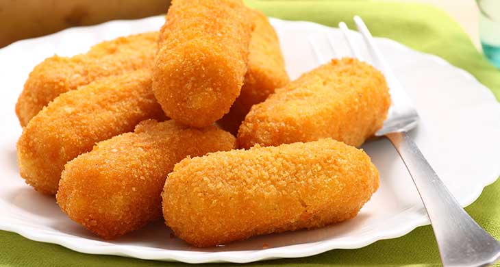 Aloo Cheese Croquettes