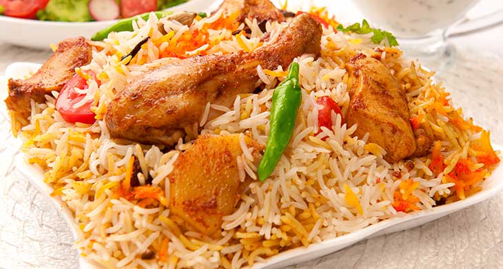 Malabar Chicken Biryani