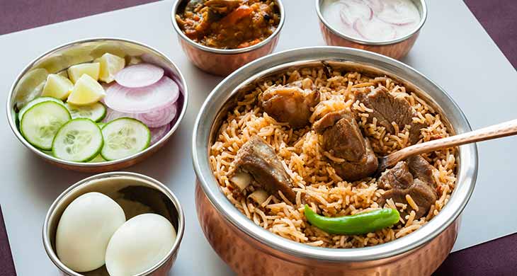 Hyderabadi Mutton Biryani