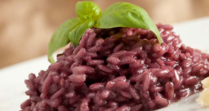Risotto with Pears and Red Wine