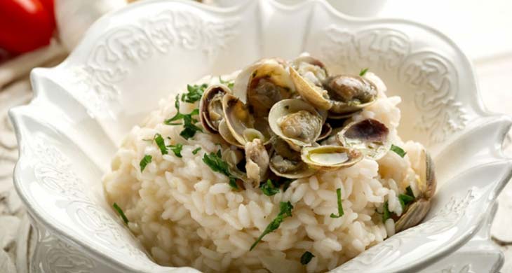Risotto with Scallops