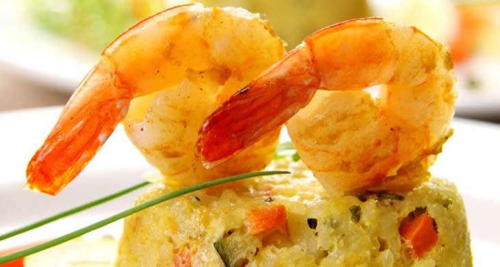 Risotto with Prawns