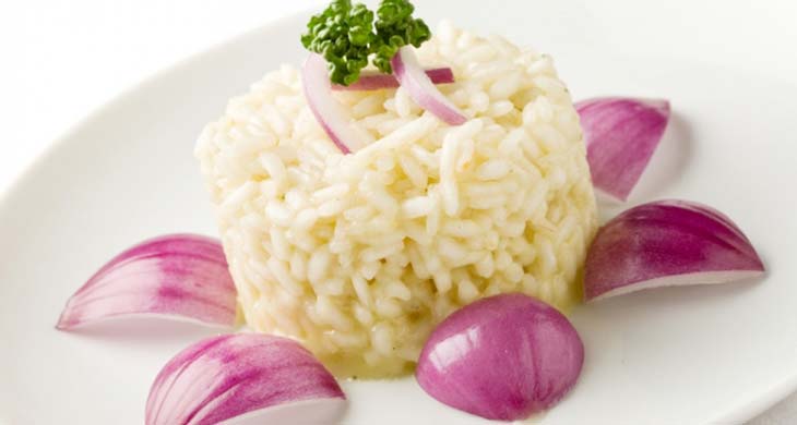 Risotto with Red Onion