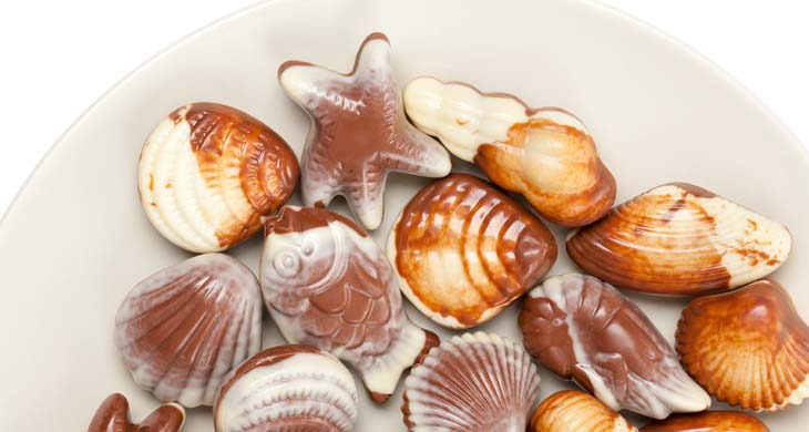 Chocolate Mould with Seashells