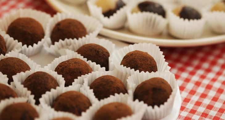 Chocolate Tea Truffles