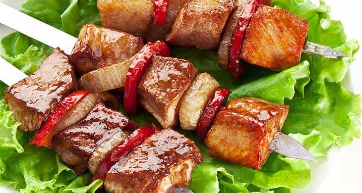 Mexican Beef Kebabs