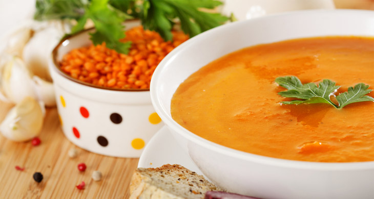 Hot Lentil Soup