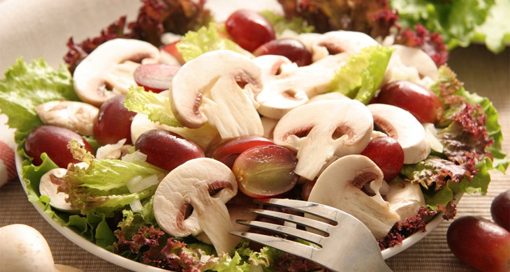 Spiced Mushroom Salad
