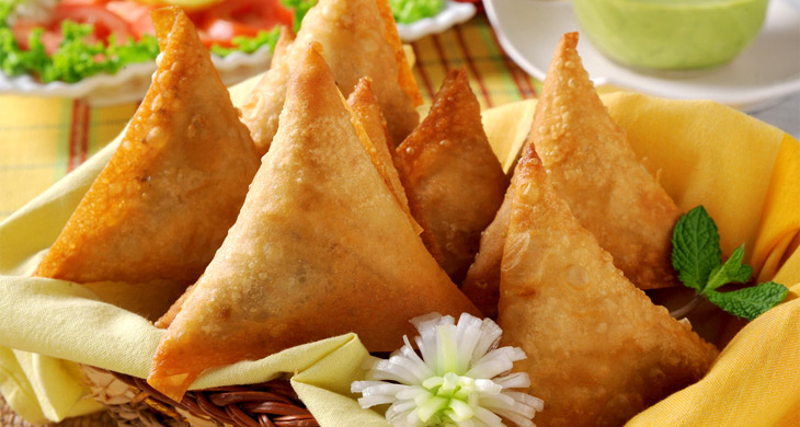 Deep Fried, Cauliflower Stuffed Savoury Patties