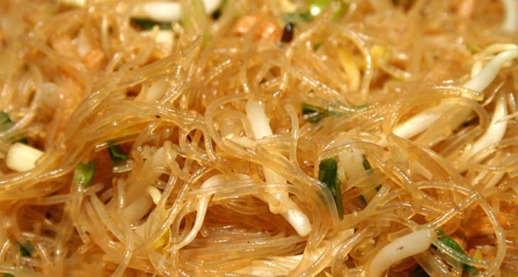 Transparent Noodles with Prawns