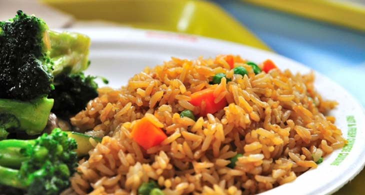 Spicy Crisp Catfish Fried Rice