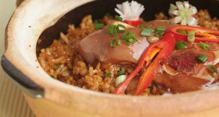 Fried Rice with Pork and Soy Sauce