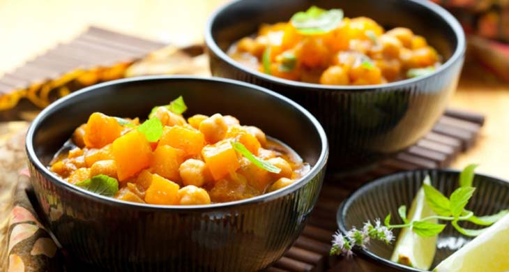 Pumpkin Curry with Green Beans