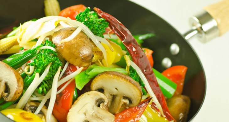 Stir Fried Vegetables & Bean Curd