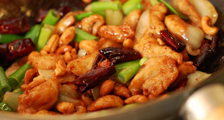 Stir Fried Chicken & Cashew Nuts