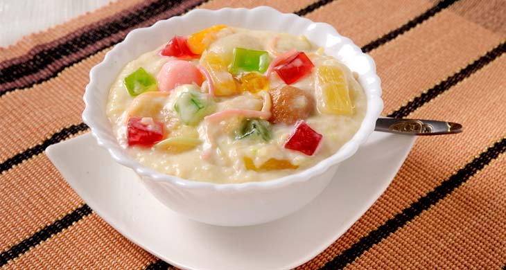 Pineapple Basundi Porridge