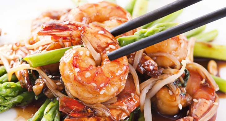 Sesame Seeds with Prawns