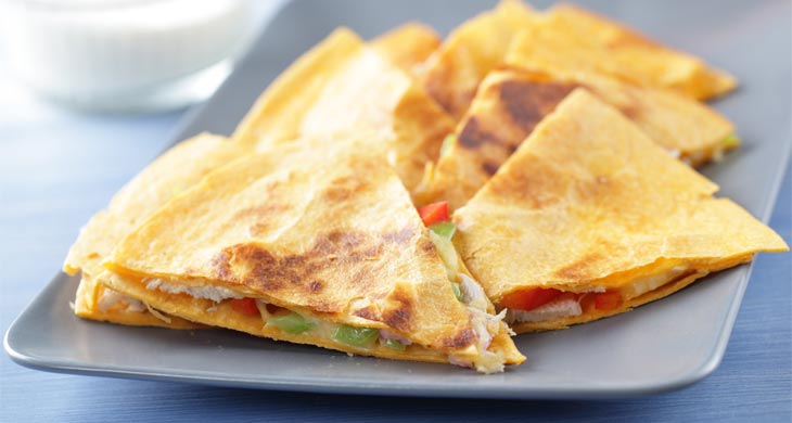 Shrimp Quesadillas