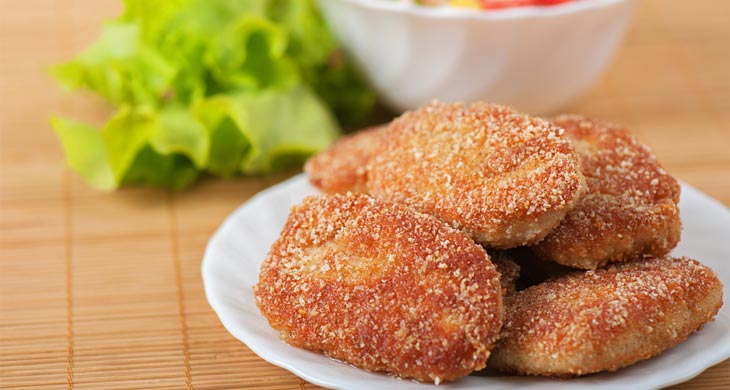 Stuffed Potato Cakes