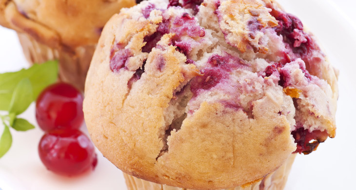 Raspberry Muffins
