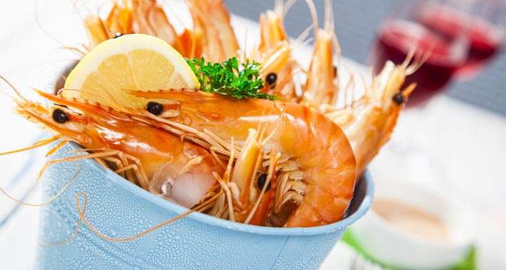 Jumbo Shrimp with Garlic and Herbs