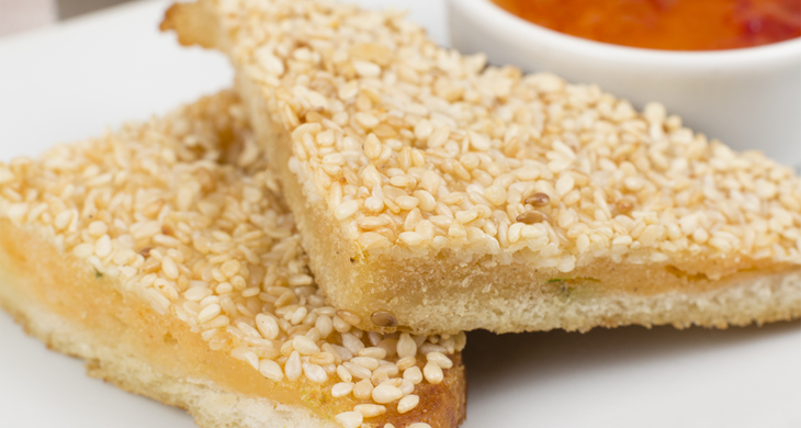 Thai Sesame Prawn Toast