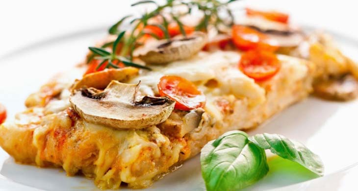 Fish Fillets with Mushrooms