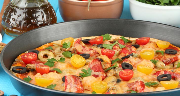 Grilled Vegetable Pizza