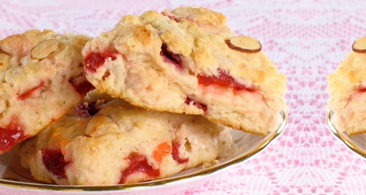 Cherry Almond Bars