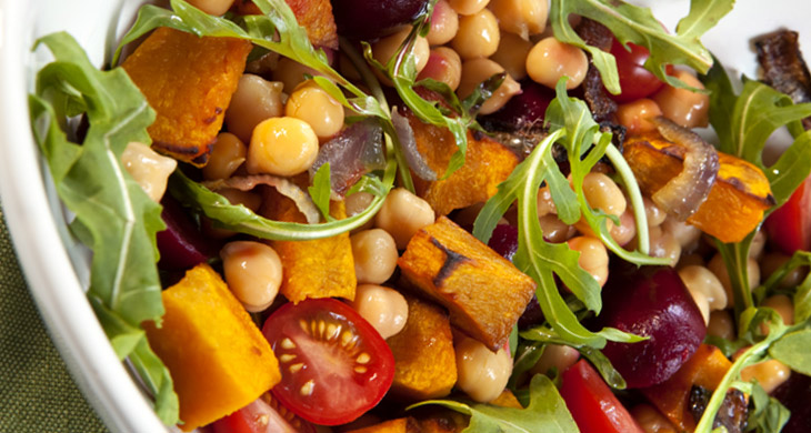 Papri, Potato and Chickpea Salad