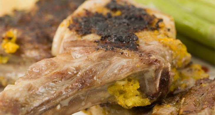 Orange Glazed Lamb