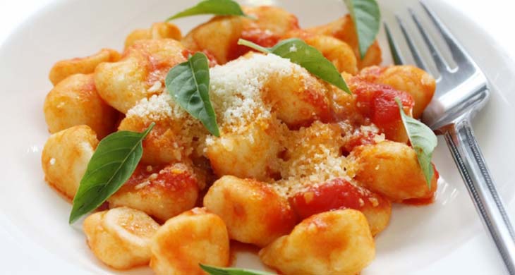 Gnocchi with Tomato Sauce
