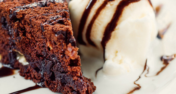 Vanilla Ice Cream with Hot Chocolate Fudge