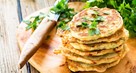 Vegetable Pancakes with Tomato Salsa
