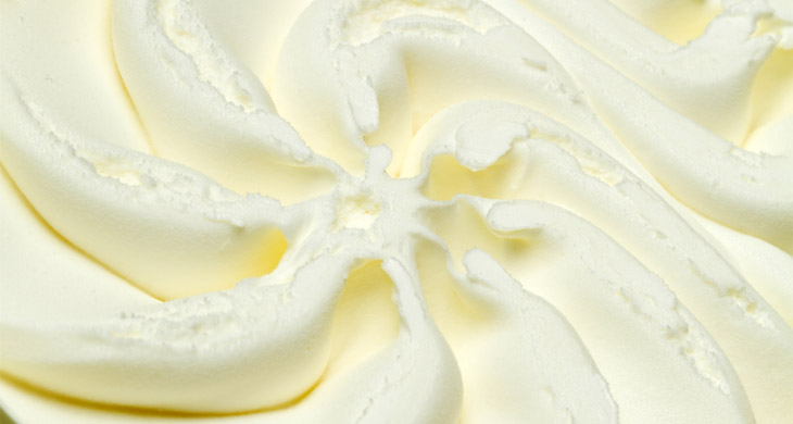 Rich Vanilla Ice Cream with Butter