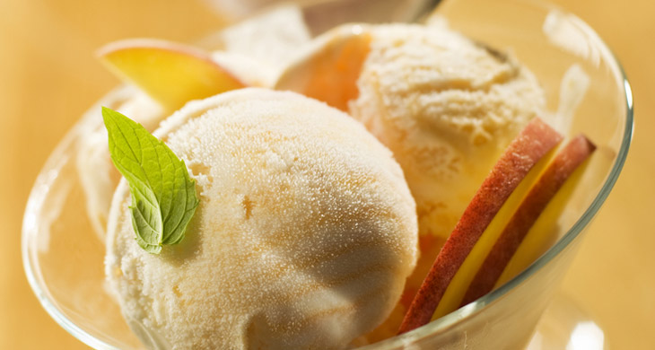 Peach Ice Cream