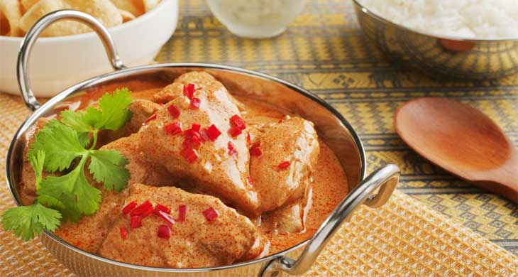 Chicken with Cashew Nuts and Coconut Milk