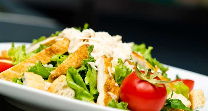 Grilled Chicken Caesar Salad