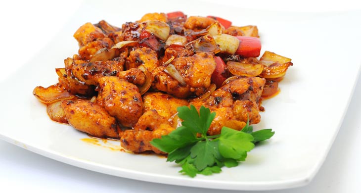 Spicy Stirred Chicken