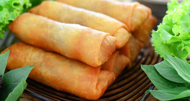 Seafood Spring Rolls
