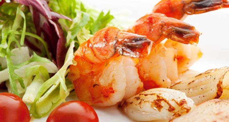 Prawns with Vegetables